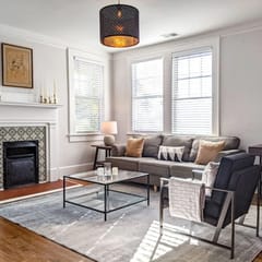 Industrial Modern Apt Up | 2BR 1BA Cottontown