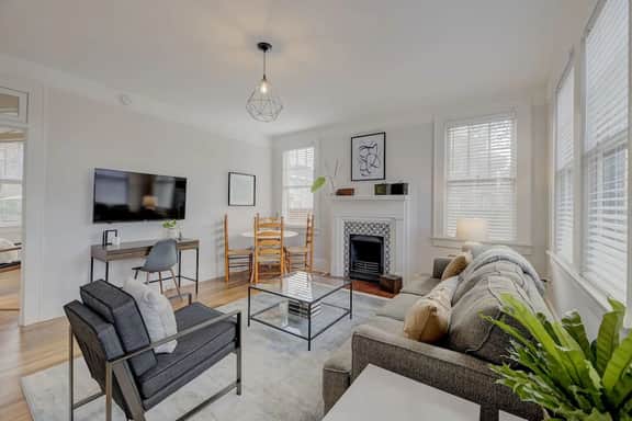 Industrial Modern Apt Down | 2BR 1BA Cottontown - Image 2