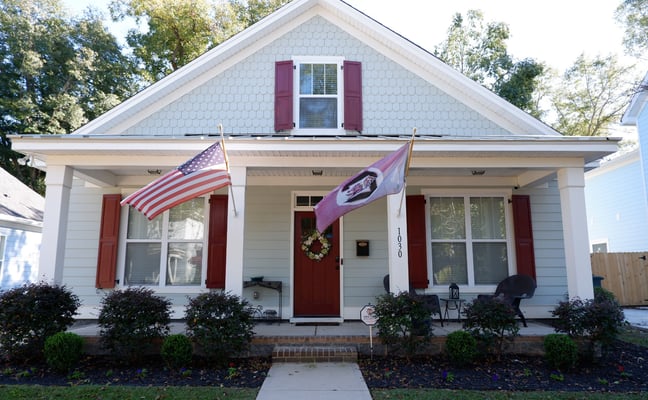 Furnished home exterior in Irmo SC
